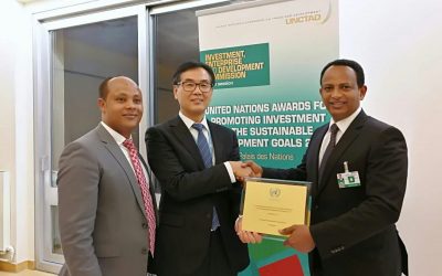 Ethiopian Investment Commission-Ethiopia wins the 2017 United Nations award for excellence in promoting investment in the sustainable development goals (SDGS)